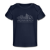 Virginia Beach, Virginia Baby T-Shirt - Organic Skyline Virginia Beach Infant T-Shirt - dark navy