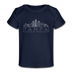 Tampa, Florida Baby T-Shirt - Organic Skyline Tampa Infant T-Shirt - dark navy