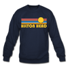 Hilton Head, South Carolina Sweatshirt - Retro Sunrise Hilton Head Crewneck Sweatshirt