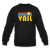 Vail, Colorado Sweatshirt - Retro Sunrise Vail Crewneck Sweatshirt - black