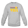 Vail, Colorado Sweatshirt - Retro Sunrise Vail Crewneck Sweatshirt