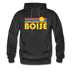 Boise, Idaho Hoodie - Retro Sunrise Boise Crewneck Hooded Sweatshirt - charcoal gray