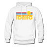 Idaho Hoodie - Retro Sunrise Idaho Hooded Sweatshirt