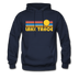 Lake Tahoe, California Hoodie - Retro Sunrise Lake Tahoe Crewneck Hooded Sweatshirt - navy