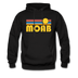 Moab, Utah Hoodie - Retro Sunrise Moab Crewneck Hooded Sweatshirt - black