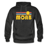 Moab, Utah Hoodie - Retro Sunrise Moab Hooded Sweatshirt