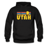 Utah Hoodie - Retro Sunrise Utah Hooded Sweatshirt