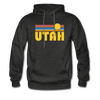 Utah Hoodie - Retro Sunrise Utah Hooded Sweatshirt