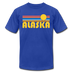 Alaska T-Shirt - Retro Sunrise Unisex Alaska T Shirt - royal blue
