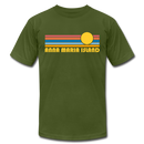Anna Maria Island, Florida T-Shirt - Retro Sunrise Unisex Anna Maria Island T Shirt - olive