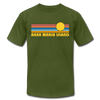 Anna Maria Island, Florida T-Shirt - Retro Sunrise Unisex Anna Maria Island T Shirt - olive