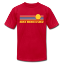 Anna Maria Island, Florida T-Shirt - Retro Sunrise Unisex Anna Maria Island T Shirt - red
