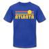 Atlanta, Georgia T-Shirt - Retro Sunrise Unisex Atlanta T Shirt - royal blue