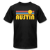 Austin, Texas T-Shirt - Retro Sunrise Unisex Austin T Shirt - black