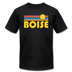 Boise, Idaho T-Shirt - Retro Sunrise Unisex Boise T Shirt - black