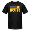 Boise, Idaho T-Shirt - Retro Sunrise Unisex Boise T Shirt