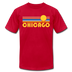 Chicago, Illinois T-Shirt - Retro Sunrise Unisex Chicago T Shirt - red
