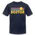 Boston, Massachusetts T-Shirt - Retro Sunrise Unisex Boston T Shirt - navy