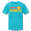 Florida T-Shirt - Retro Sunrise Unisex Florida T Shirt