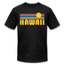 Hawaii T-Shirt - Retro Sunrise Unisex Hawaii T Shirt - black