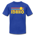 Idaho T-Shirt - Retro Sunrise Unisex Idaho T Shirt - royal blue