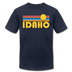 Idaho T-Shirt - Retro Sunrise Unisex Idaho T Shirt - navy