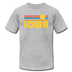 Iowa T-Shirt - Retro Sunrise Unisex Iowa T Shirt - heather gray