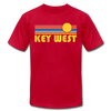 Key West, Florida T-Shirt - Retro Sunrise Unisex Key West T Shirt