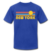 New York, New York T-Shirt - Retro Sunrise Unisex New York T Shirt - royal blue