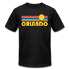 Orlando, Florida T-Shirt - Retro Sunrise Unisex Orlando T Shirt