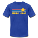 Sanibel Island, Florida T-Shirt - Retro Sunrise Unisex Sanibel Island T Shirt - royal blue