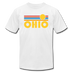 Ohio T-Shirt - Retro Sunrise Unisex Ohio T Shirt - white