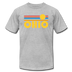 Ohio T-Shirt - Retro Sunrise Unisex Ohio T Shirt - heather gray