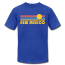 New Mexico T-Shirt - Retro Sunrise Unisex New Mexico T Shirt - royal blue