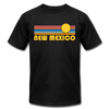 New Mexico T-Shirt - Retro Sunrise Unisex New Mexico T Shirt - black
