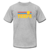 Tampa, Florida T-Shirt - Retro Sunrise Unisex Tampa T Shirt - heather gray