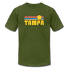 Tampa, Florida T-Shirt - Retro Sunrise Unisex Tampa T Shirt