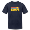 Tampa, Florida T-Shirt - Retro Sunrise Unisex Tampa T Shirt