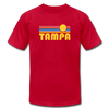 Tampa, Florida T-Shirt - Retro Sunrise Unisex Tampa T Shirt