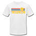 Telluride, Colorado T-Shirt - Retro Sunrise Unisex Telluride T Shirt - white