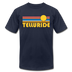 Telluride, Colorado T-Shirt - Retro Sunrise Unisex Telluride T Shirt - navy