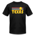 Texas T-Shirt - Retro Sunrise Unisex Texas T Shirt - black