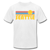 Seattle, Washington T-Shirt - Retro Sunrise Unisex Seattle T Shirt - white