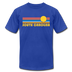 South Carolina T-Shirt - Retro Sunrise Unisex South Carolina T Shirt - royal blue