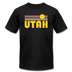 Utah T-Shirt - Retro Sunrise Unisex Utah T Shirt - black
