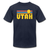 Utah T-Shirt - Retro Sunrise Unisex Utah T Shirt - navy