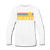 Alaska Long Sleeve T-Shirt - Retro Sunrise Unisex Alaska Long Sleeve Shirt - white