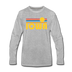 Iowa Long Sleeve T-Shirt - Retro Sunrise Unisex Iowa Long Sleeve Shirt - heather gray