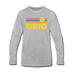 Ohio Long Sleeve T-Shirt - Retro Sunrise Unisex Ohio Long Sleeve Shirt - heather gray