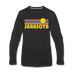 Sarasota, Florida Long Sleeve T-Shirt - Retro Sunrise Unisex Sarasota Long Sleeve Shirt - black